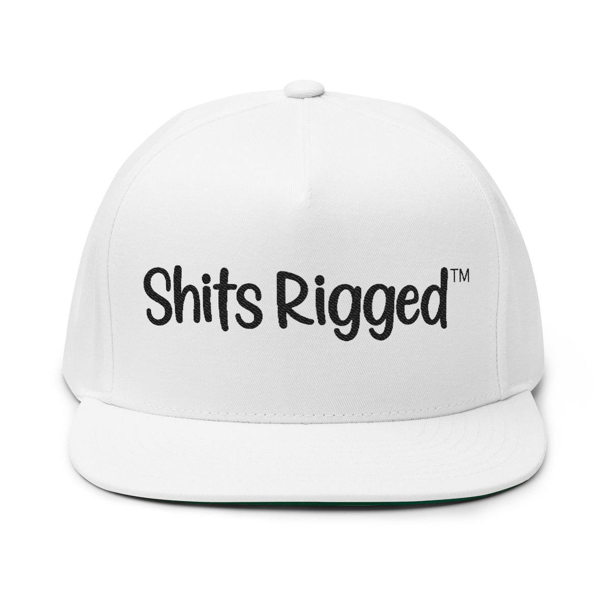 Shits Rigged Embroidered Snapback Hat