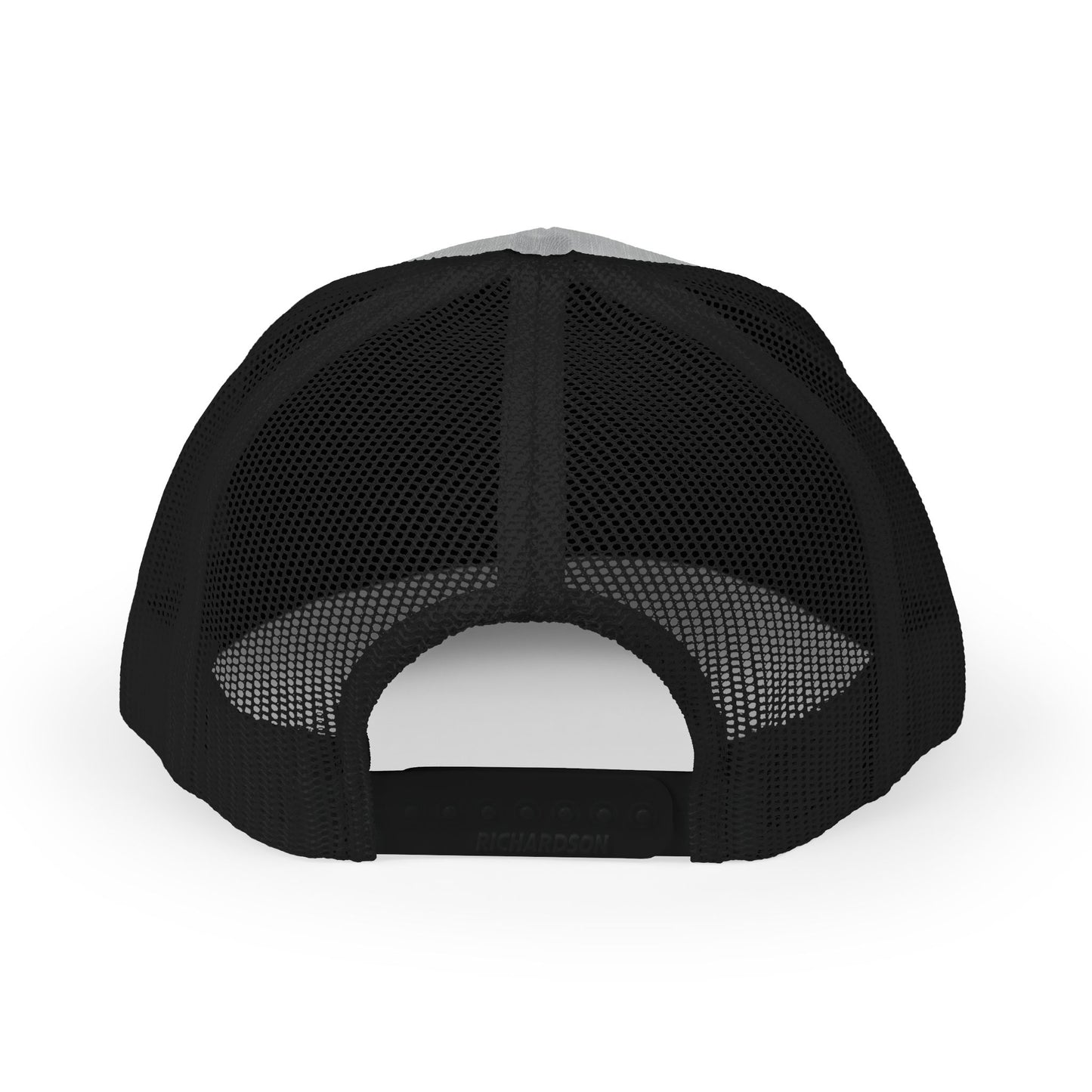 Embroidered Trucker Hat — "Shits Rigged" Bold Script Snapback