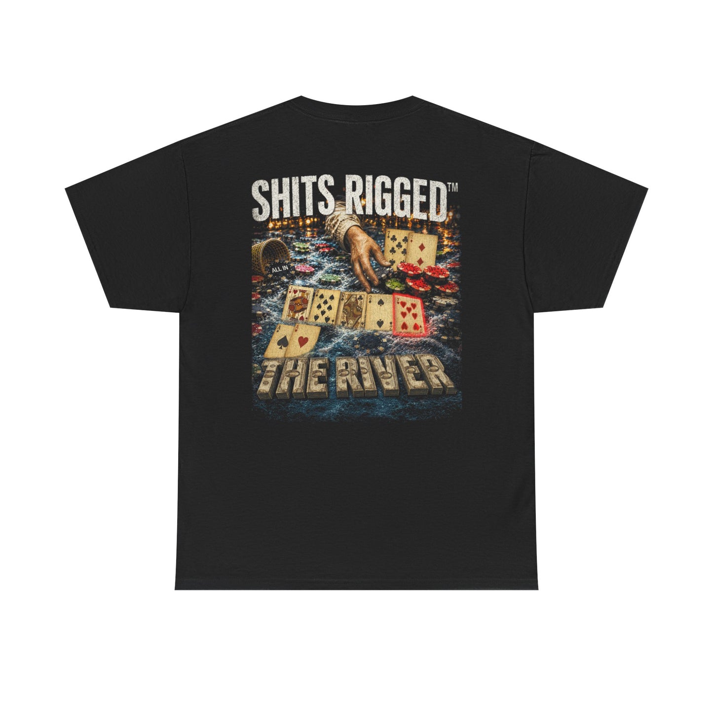 T-Shirt — "The River Card" 7-2 offsuit - Graphic Tee